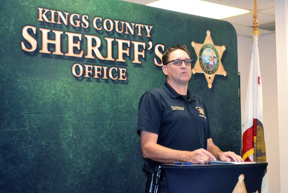 Kings County Sheriff David Robinson (file photo)